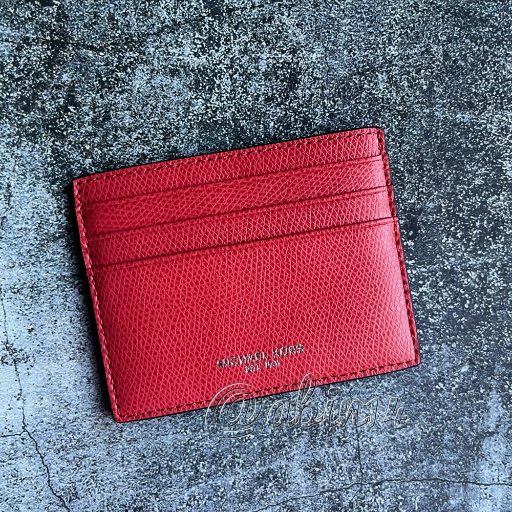 NWOT Michael Kors Leather Card Case Wallet